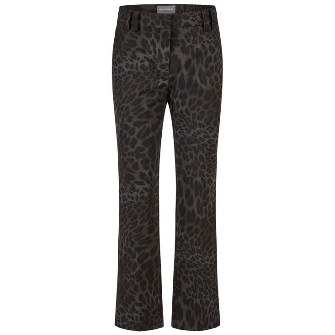 Anna Montana broek 1328 Mila wide fit Dierprint